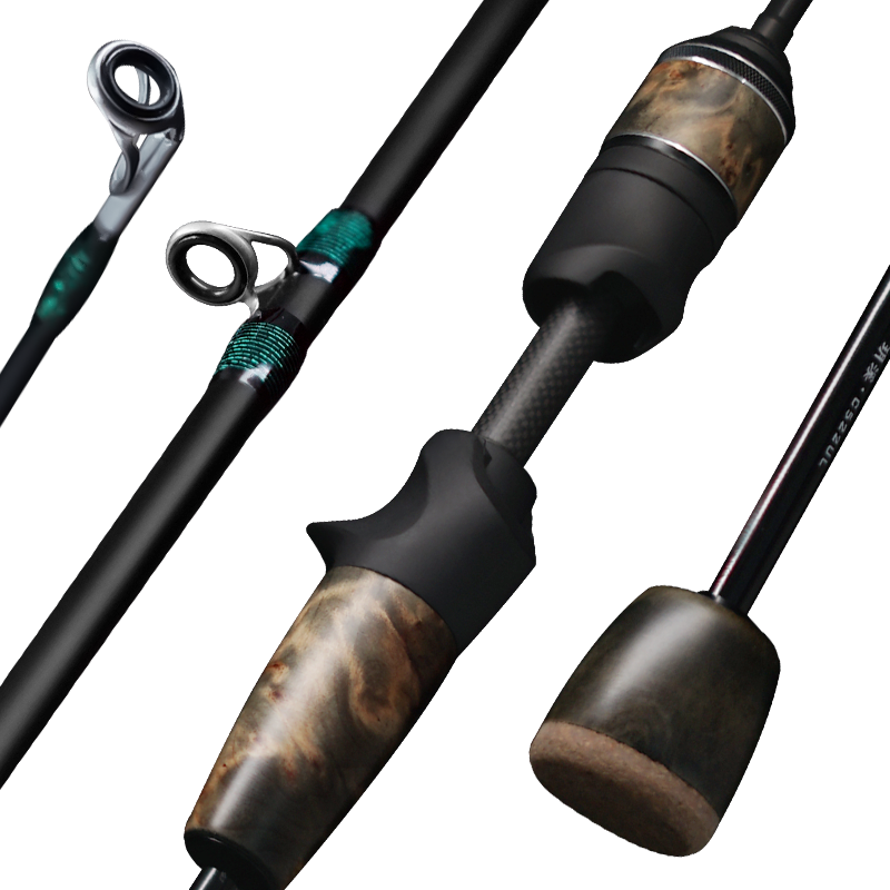 Fishing Equipment Guide - 시어서 스트림 솔리드 우드 낚싯대 후지