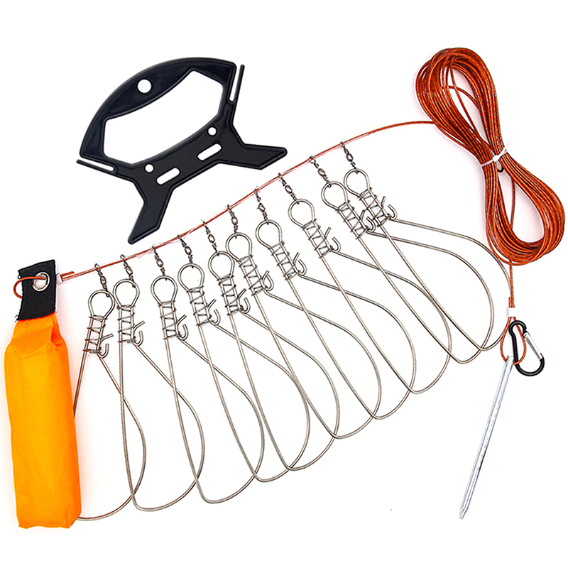 Fishing Equipment Guide - ● 릴이 있는 피쉬 락 버클,