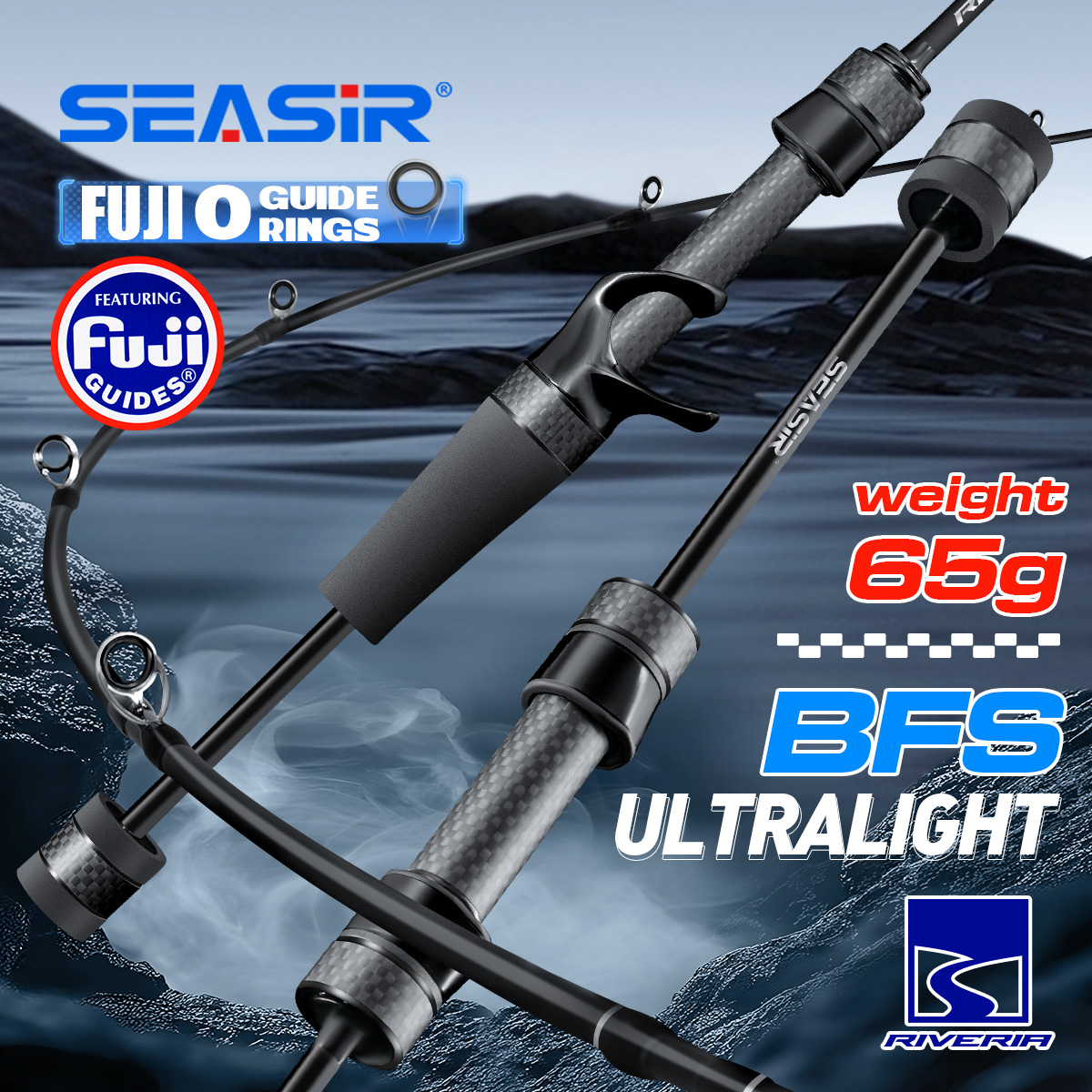 Fishing Equipment Guide - Seasir Riveria BFS 초경량 스피닝 베이트캐스팅