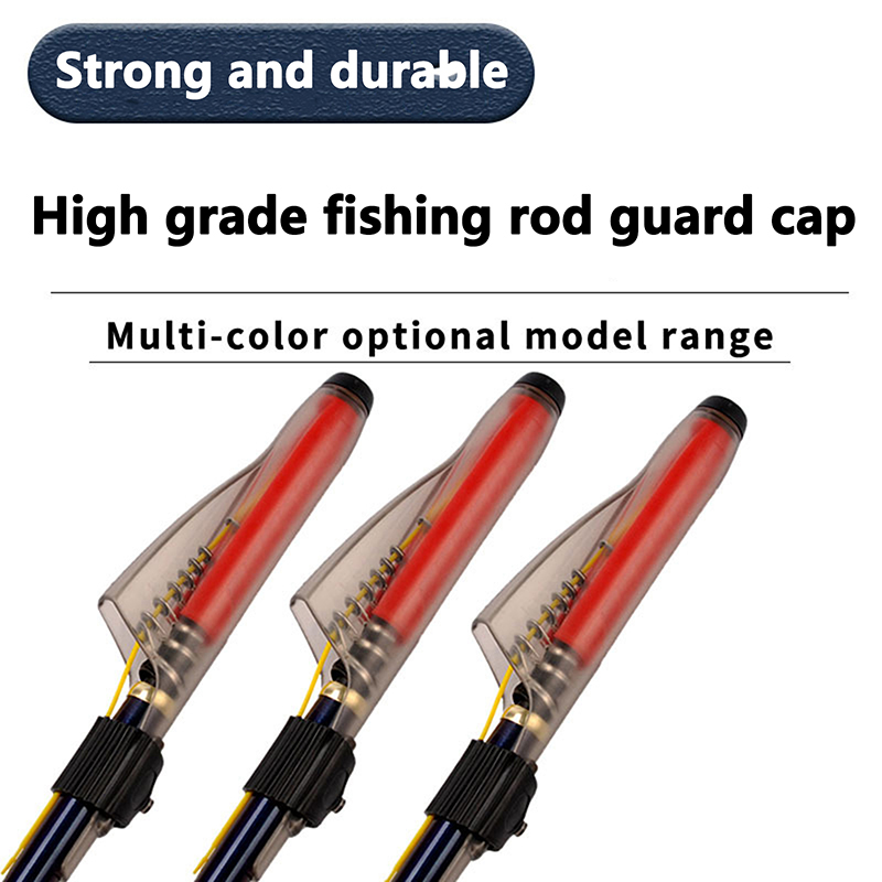 Fishing Equipment Guide - 1개 투명 낚싯대 끝부분 커버 로드