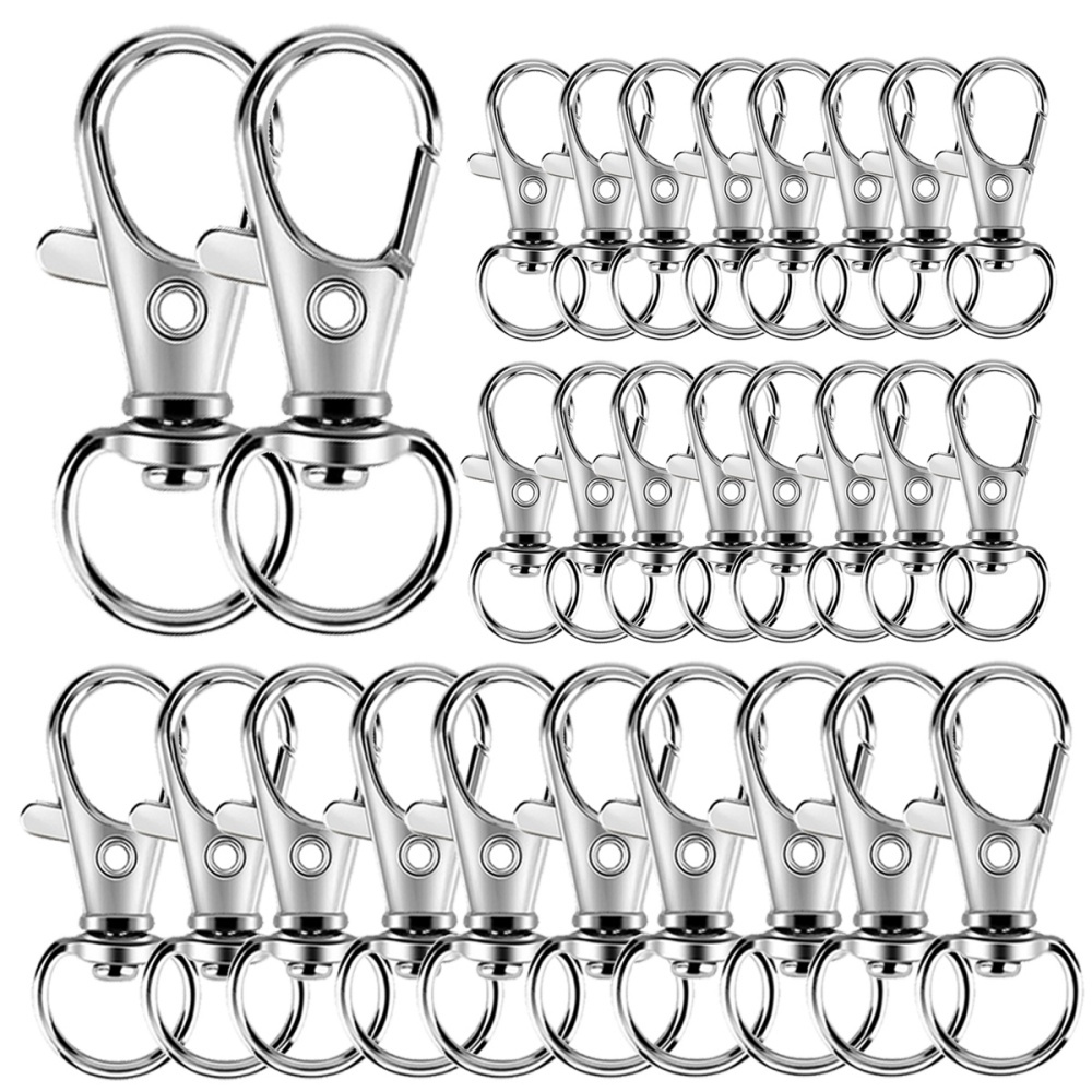 25-200개 금속 회전 스냅 후크 로브스터 클래스프  - Fishing Swivel Connector 리뷰 및 가격