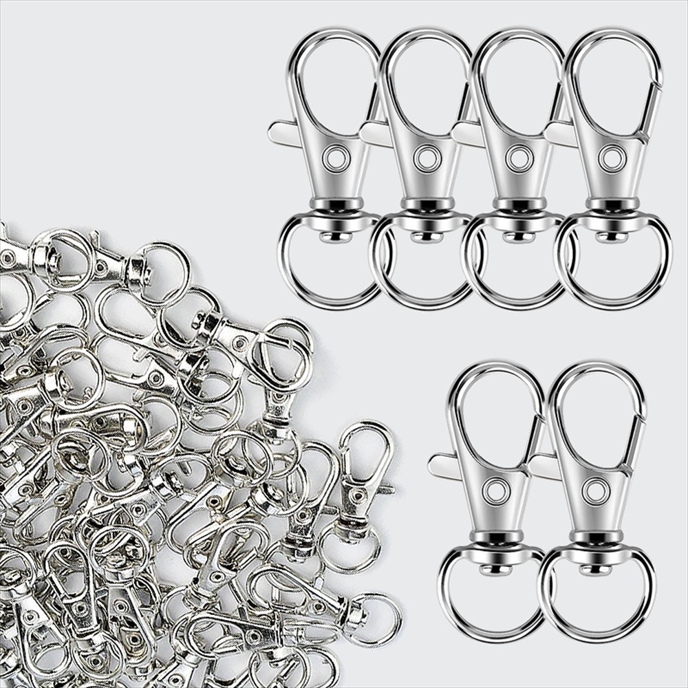 25-200개 금속 회전 스냅 후크 로브스터 클래스프  - Fishing Swivel Connector 리뷰 및 가격