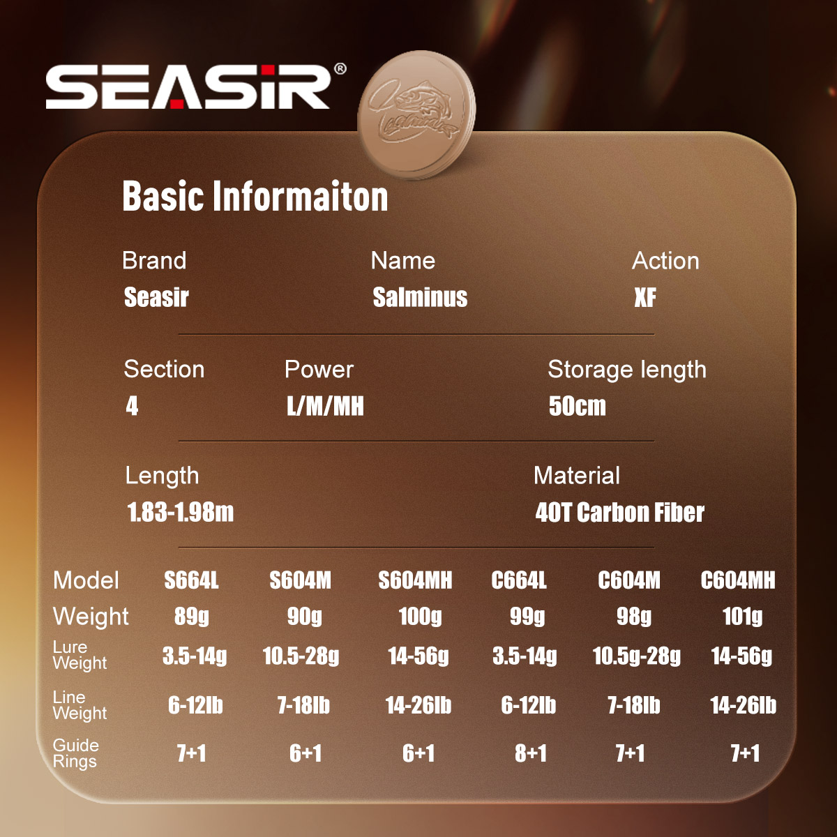 시어서 살미누스 XF M/MH 스피닝&캐스팅 낚싯대 후 - Fishing Equipment Guide 리뷰 및 가격
