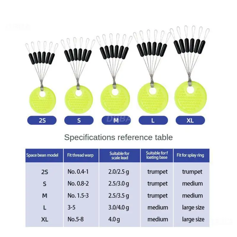 낚싯대 고무 스페이스 빈, 블랙 고무 타원형 스토퍼,  - Fishing Equipment And Gear 리뷰 및 가격