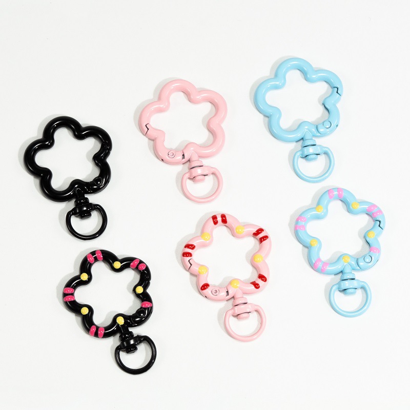 5pcs 꽃 금속 랍스터 클로 걸쇠 회전 매는 밧줄 트 - Fishing Swivel Connector 리뷰 및 가격