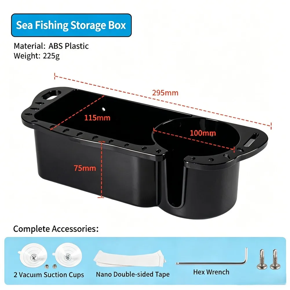 ABS 낚시용품 보관함 낚시 도구 상자 이중 열 배수구 - Fishing Quest 리뷰 및 가격