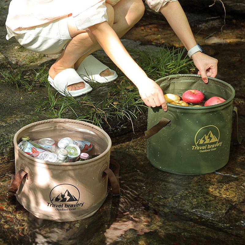 차량용 접이식 버킷 방수 접이식 싱크대 여행용 접이식  - Fishing Equipment And Gear 리뷰 및 가격
