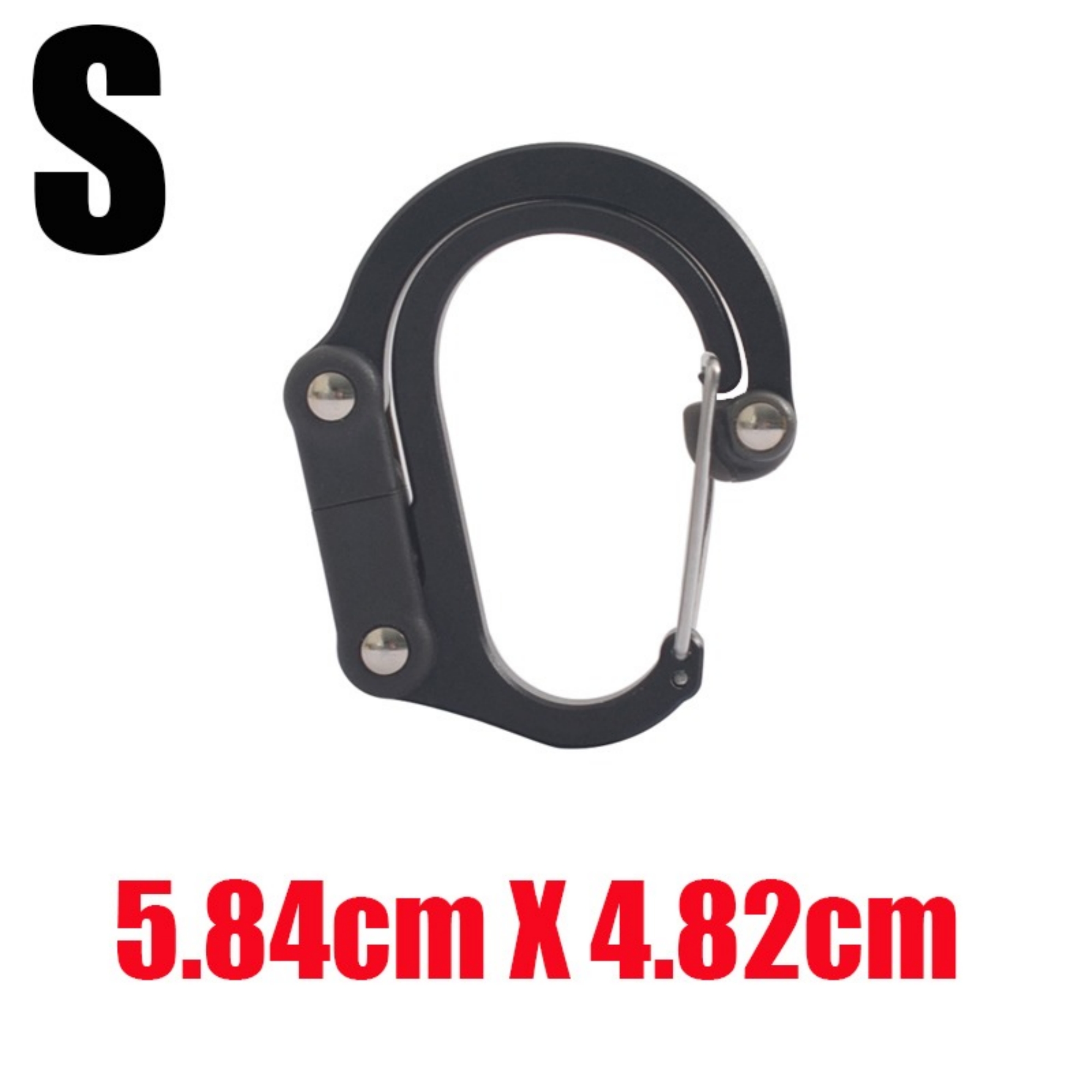 하이브리드 기어 클립 카라비너 회전 후크 클립 비잠금  - Fishing Equipment And Gear 리뷰 및 가격