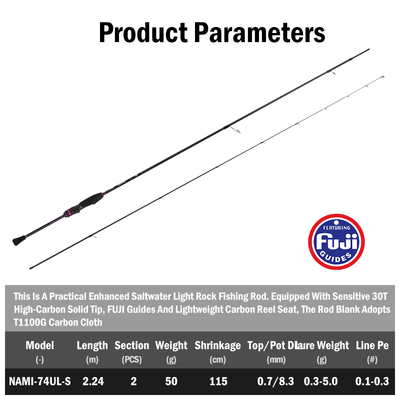 LEYDUN NAMI 초경량 아징 록 낚싯대 50g S - Fishing Equipment Guide 리뷰 및 가격