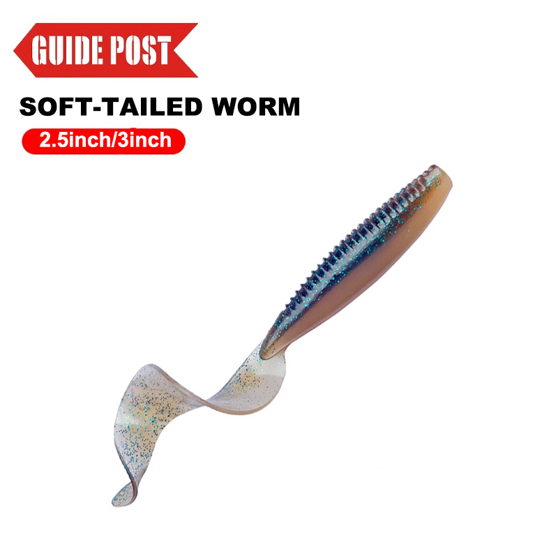 가이드 포스트 소프트 테일 웜 소프트 루어, 인공 캐스 - Fishing Equipment Guide 리뷰 및 가격